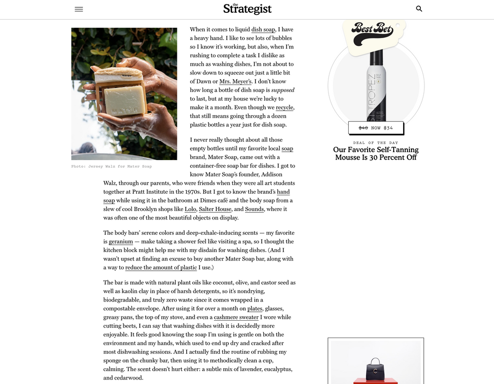 I Waste Less and Enjoy Doing The Dishes (a Little) More...